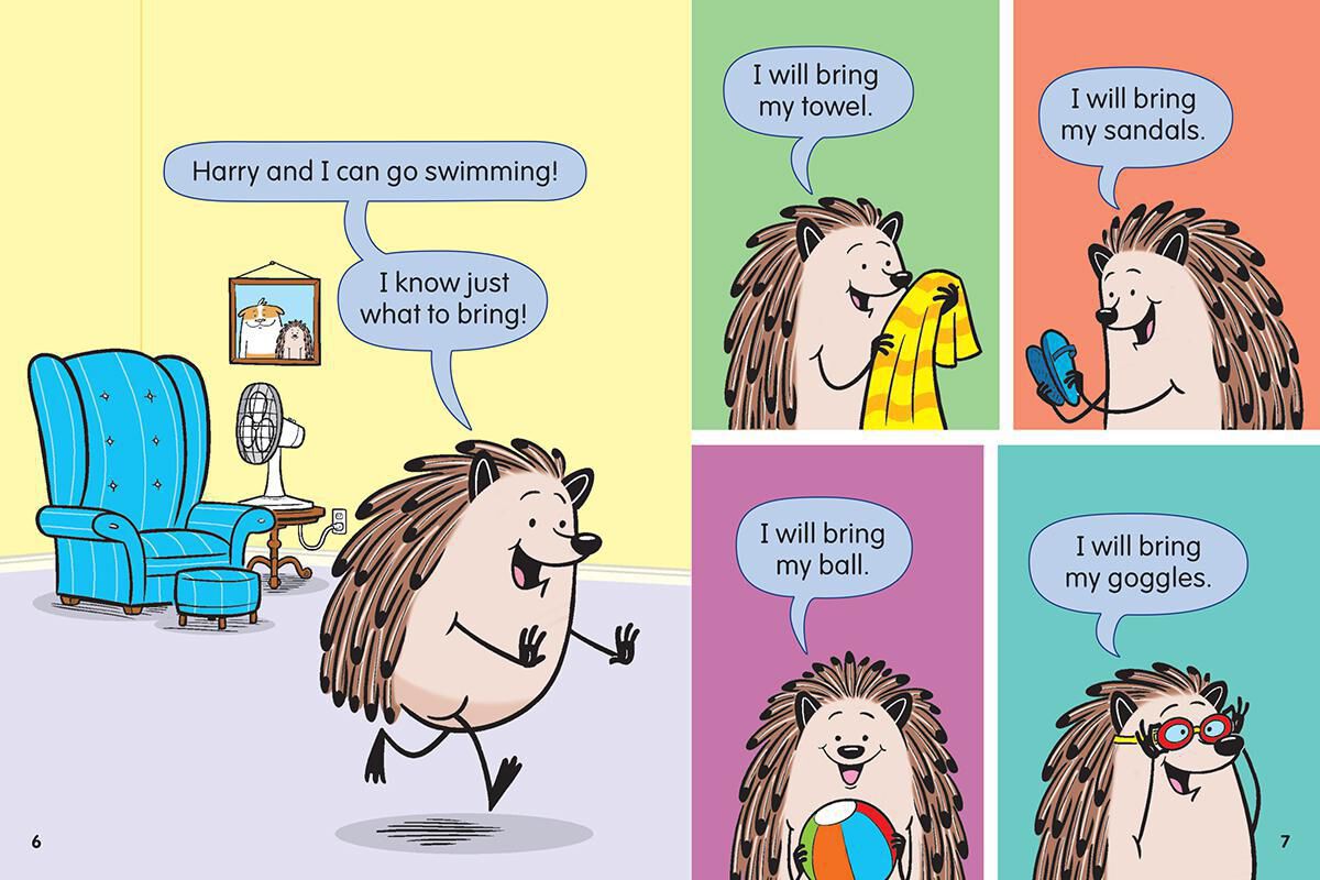 Hello, Hedgehog! #4: Let's Go Swimming! image number 3