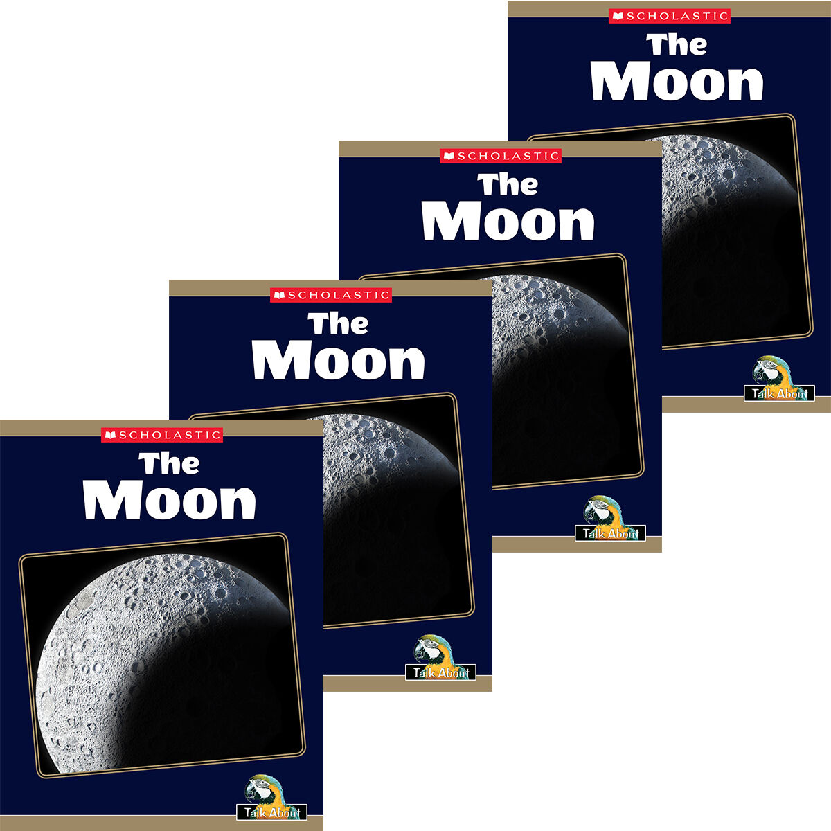 Talk About Science In My World: Earth and Space: The Moon 4 Pack
