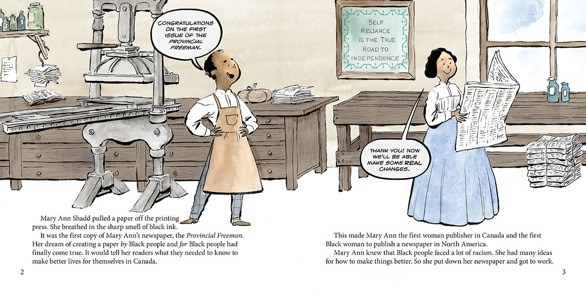 Scholastic Canada Biography: Meet Mary Ann Shadd image number 1