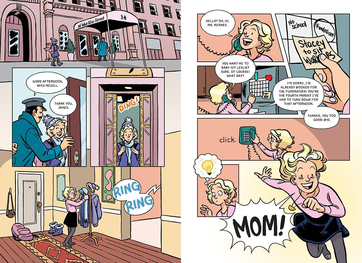 The Baby-Sitters Club #14: Stacey's Mistake image number 3