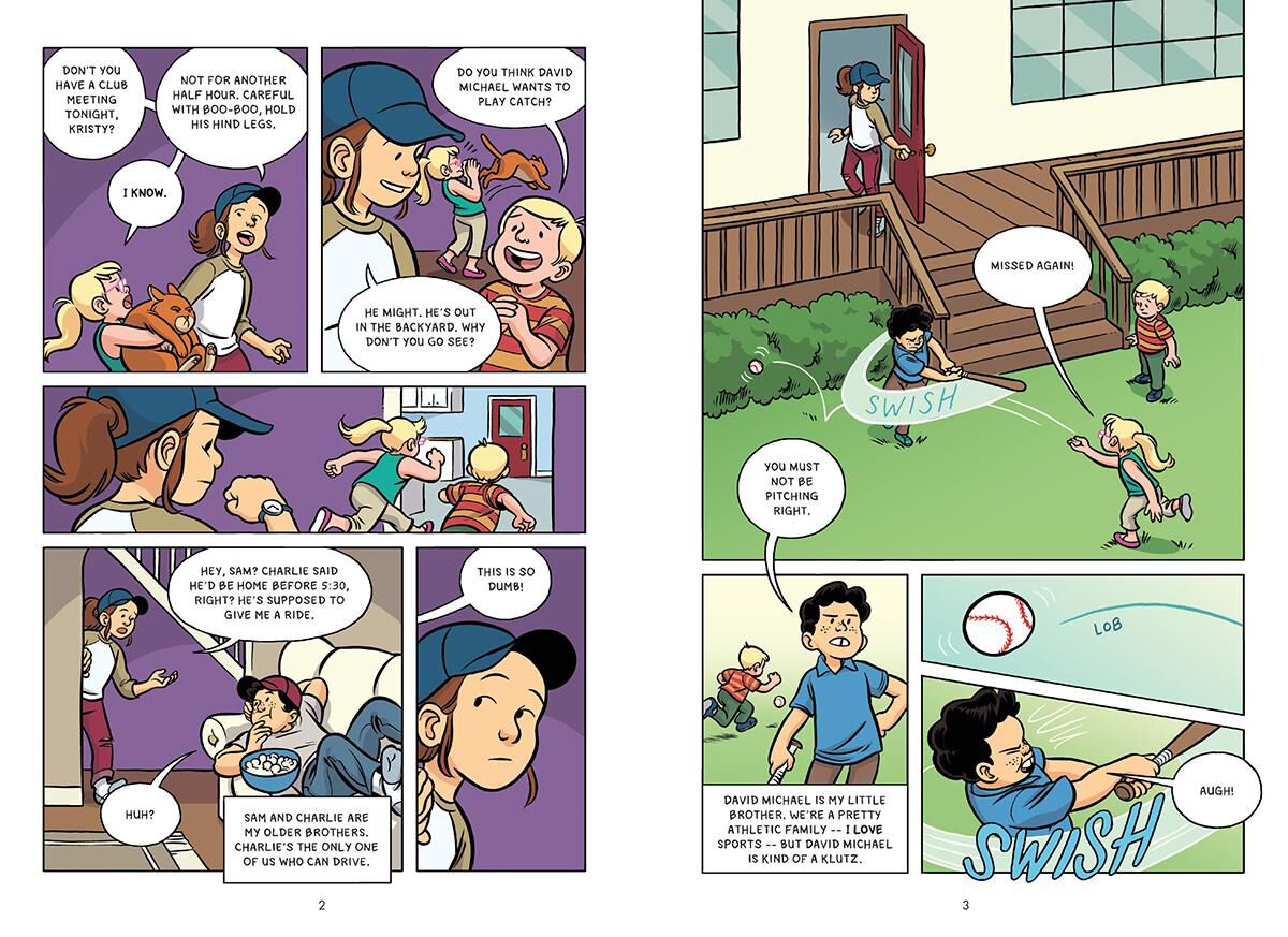 The Baby-Sitters Club #16: Kristy and the Walking Disaster image number 2