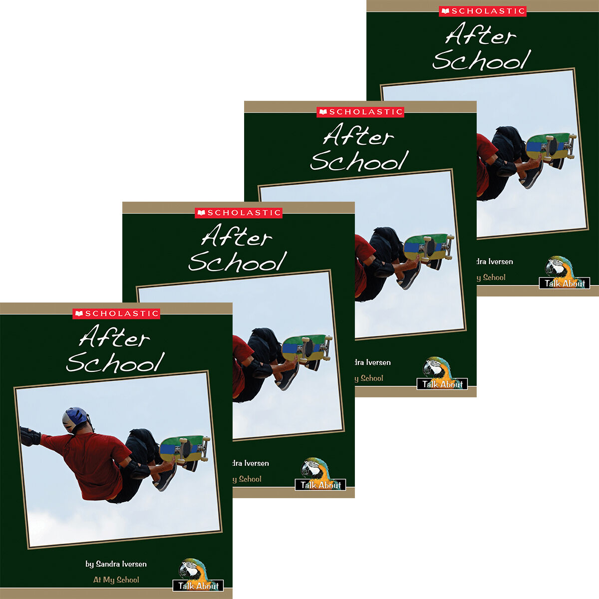 Talk About Everyday Things: At My School: After School 4 Pack