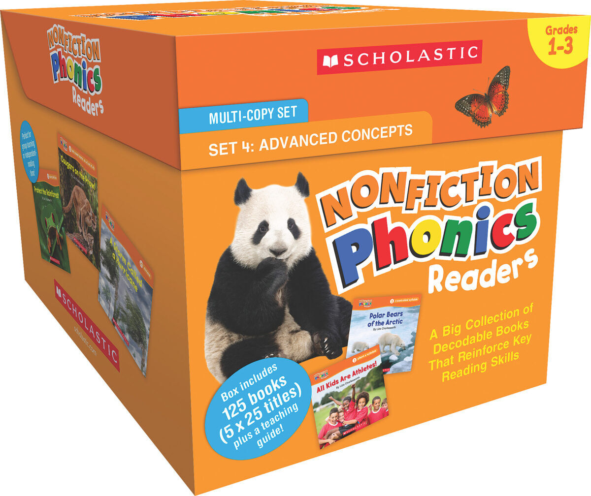 Nonfiction Phonics Readers Set 4: Advanced Concepts 