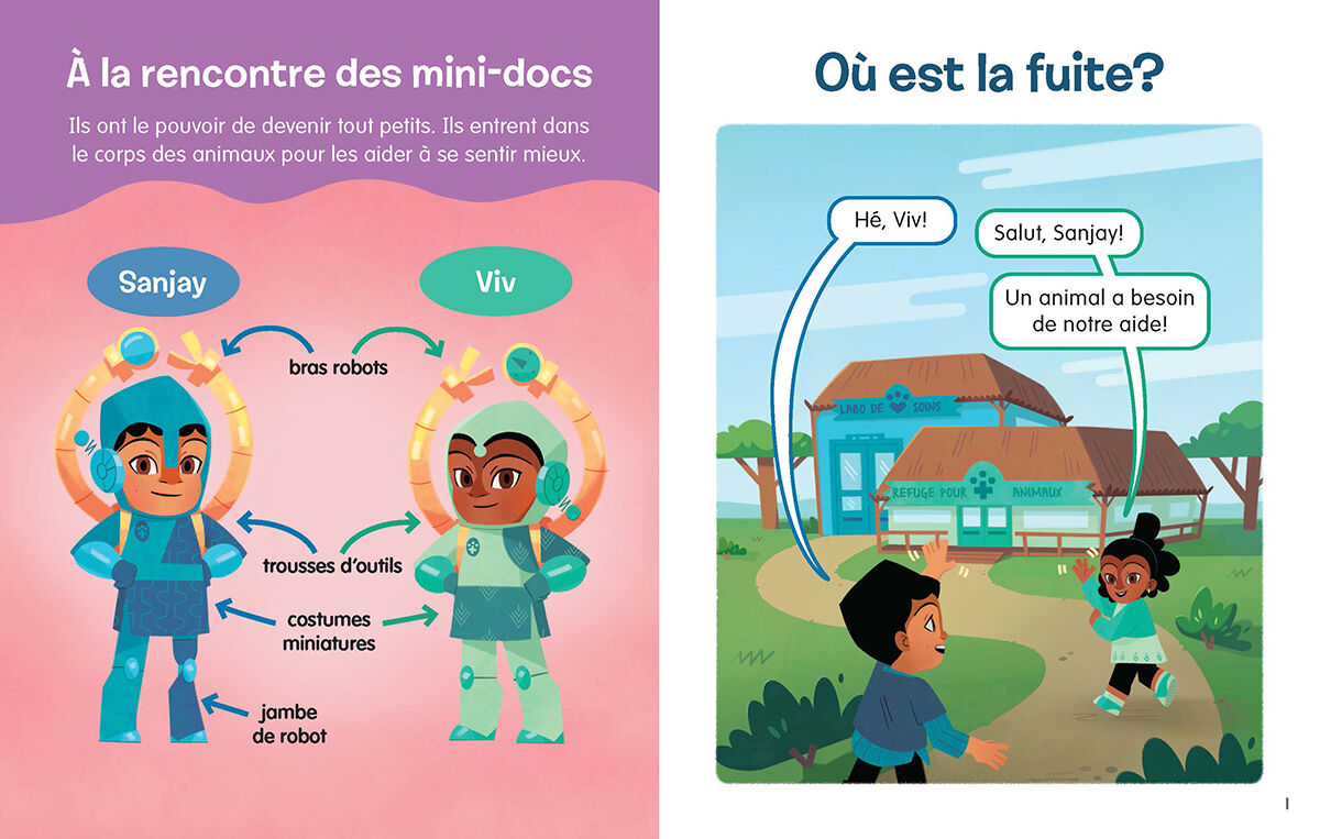 Les mini-docs : Aidons le gentil lion - Tome 1 image number 1