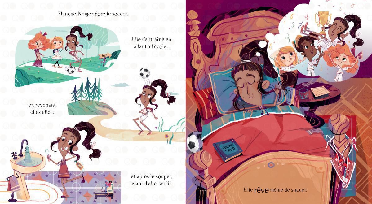 Au pays des contes de f&eacute;es : Passe le ballon, Blanche-Neige! image number 1