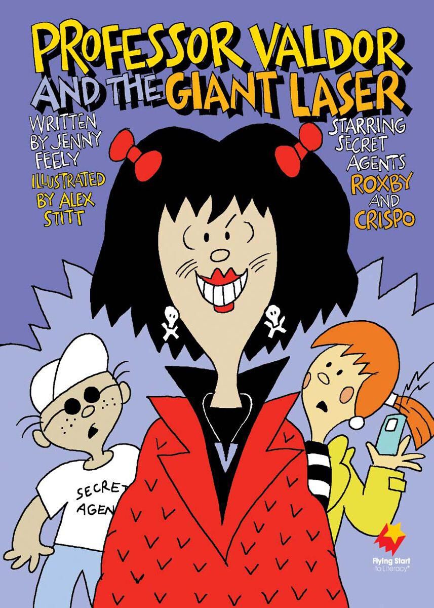 Flying Start: Level Q: Under the Ice/Professor Valdor and the Giant Laser 12 Pack image number 2