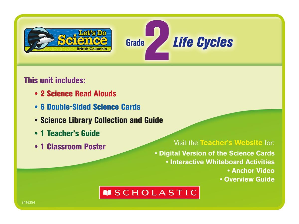 Let's Do Science BC Grade 2: Life Cycles image number 5