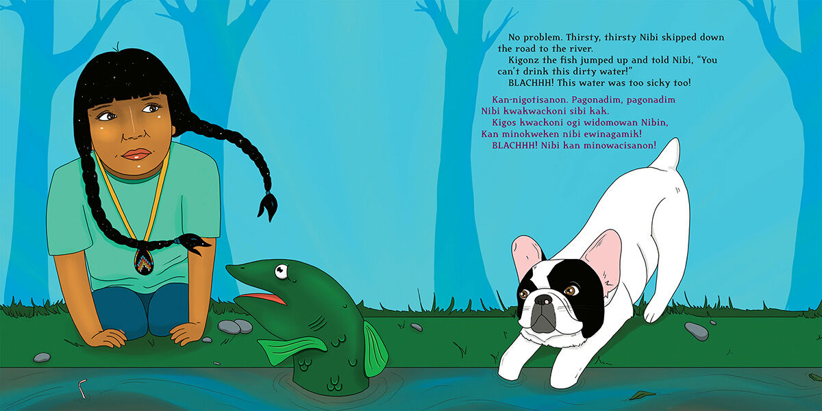 Nibi's Water Song/Nibi nigomon (Dual Language) image number 3