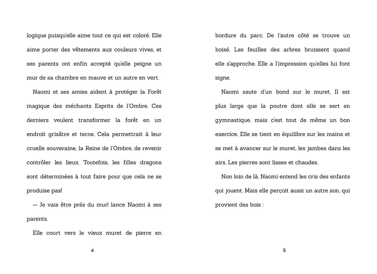 Les filles dragons : N&deg; 3 - Naomi, le dragon des paillettes arc-en-ciel image number 3