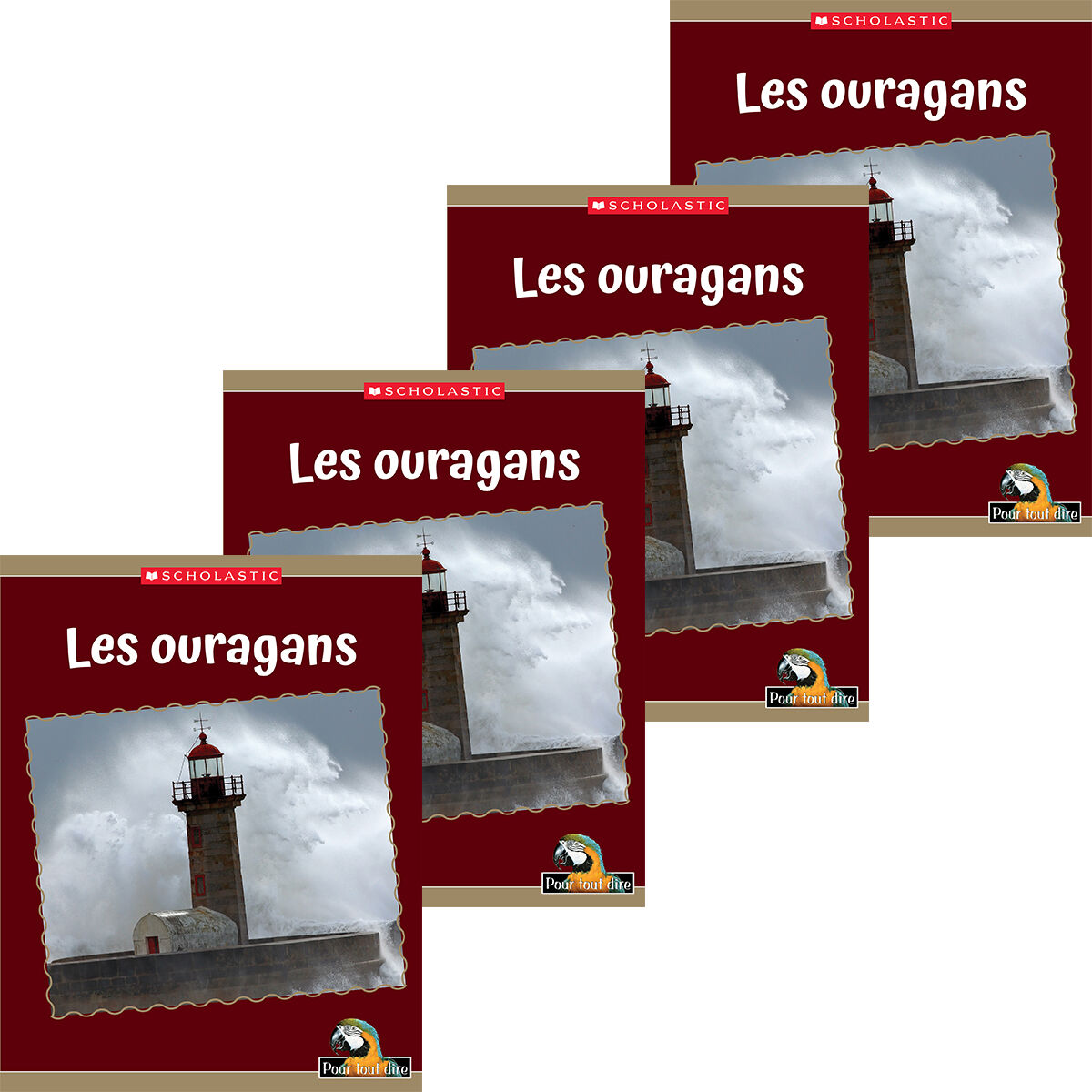 Pour tout dire: Le monde naturel: Le temps qu'il fait: Les ouragans Emballage de 4 image number 0