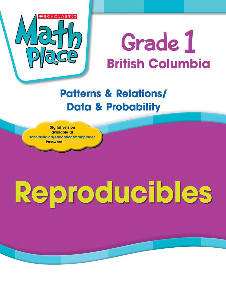 Math Place BC Grade 1: Patterns & Relations/Data & Probability image number 5