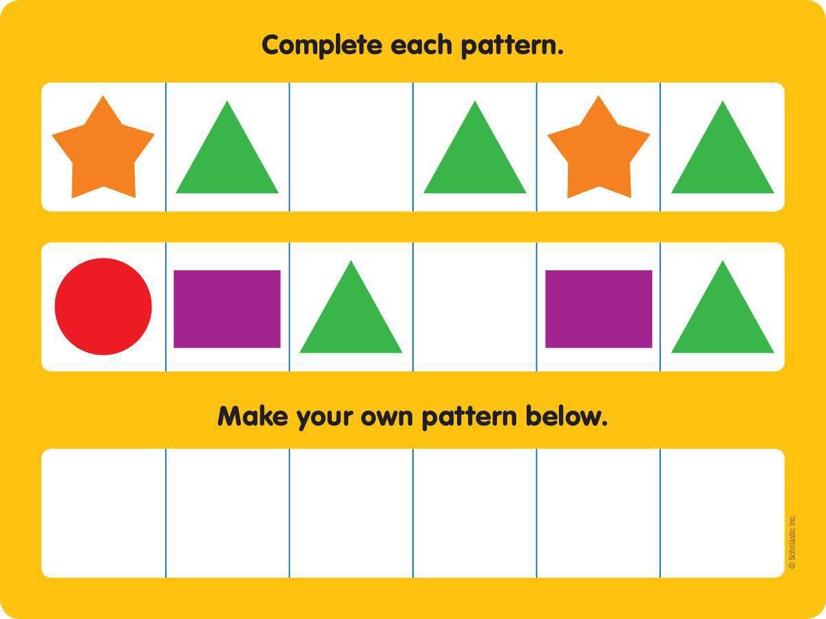 Learning Mats: Patterns image number 2