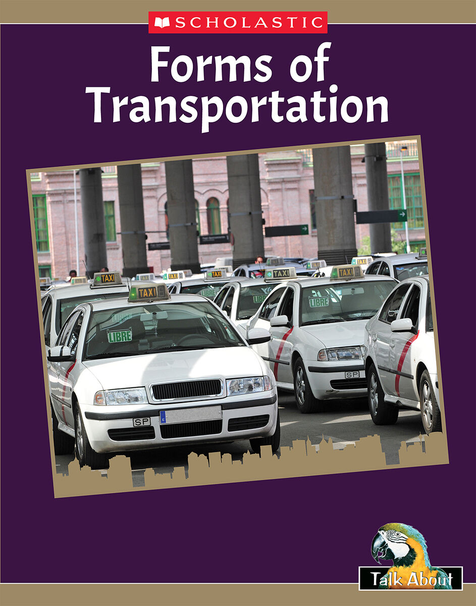 Talk About Things Around Me: My Town: Forms of Transportation 4 Pack image number 1