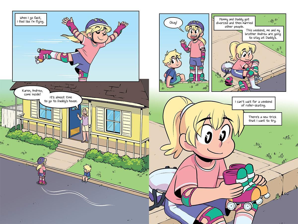 Baby-Sitters Little Sister #2: Karen's Roller Skates image number 3