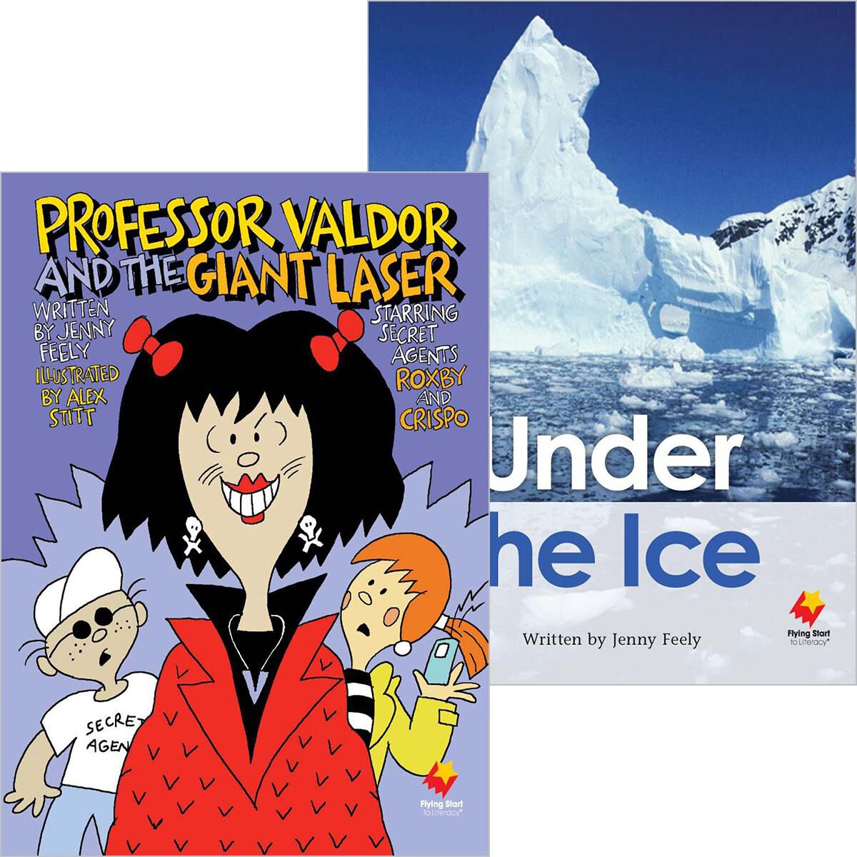 Flying Start: Level Q: Under the Ice/Professor Valdor and the Giant Laser 12 Pack image number 0