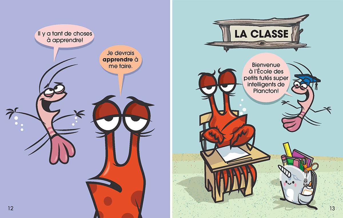 Crabe Grognon : N&deg; 5 - En classe Crabe Grognon! image number 1