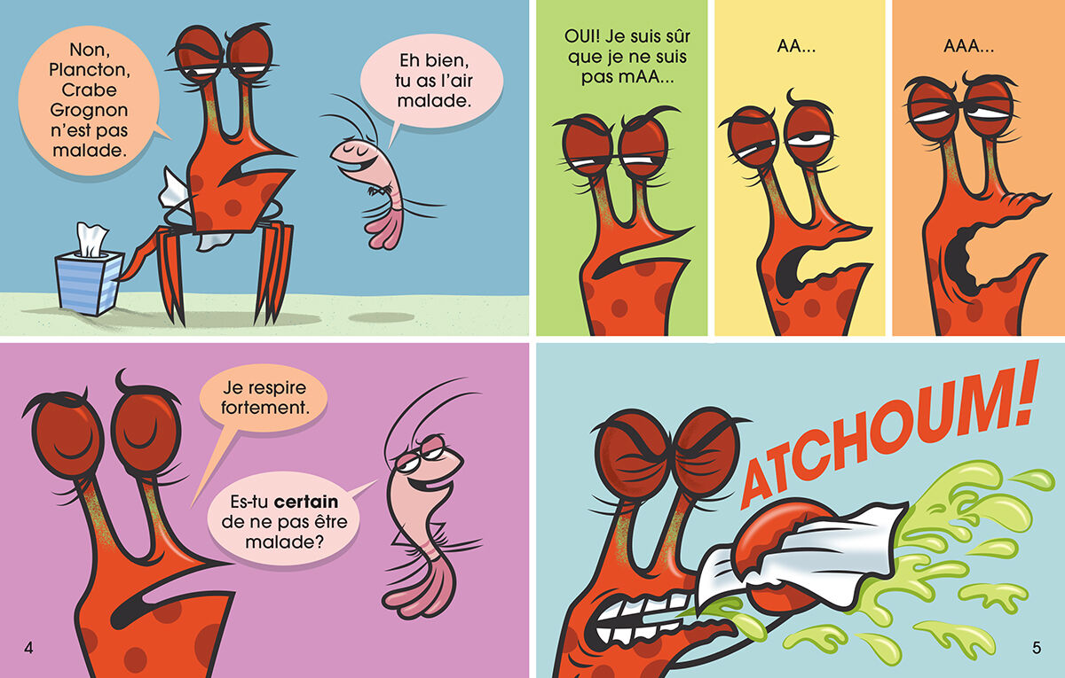 Crabe Grognon : N&deg; 4 - Prends soin de toi, Crabe Grognon! image number 2