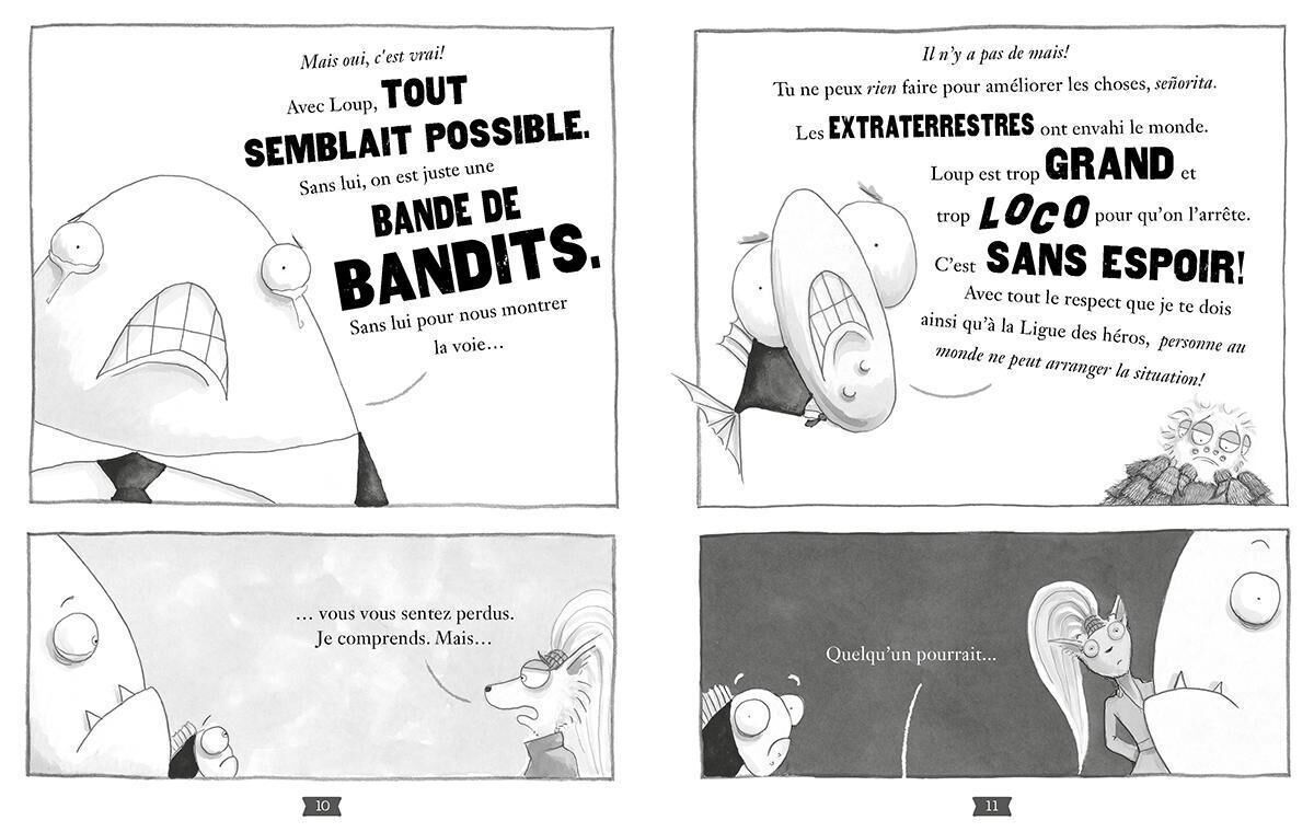 Les m&eacute;chants : N&deg; 9 - Grand m&eacute;chant loup image number 3