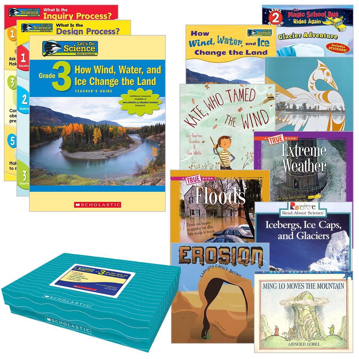 Let's Do Science BC Grade 3: How Wind, Water, and Ice Change the Land image number 0