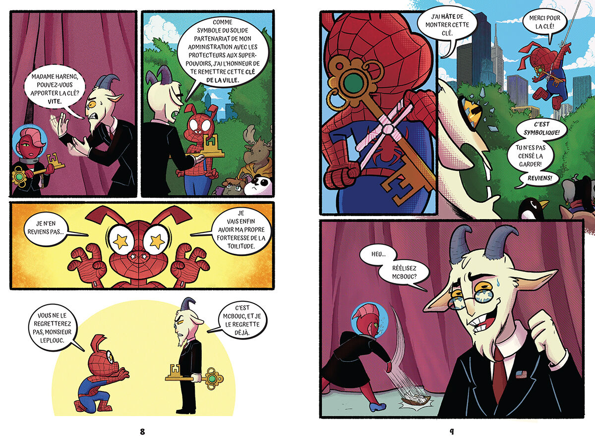 Marvel : Spider-Ham la bande dessin&eacute;e : Grand pouvoir, z&eacute;ro responsabilit&eacute; image number 3