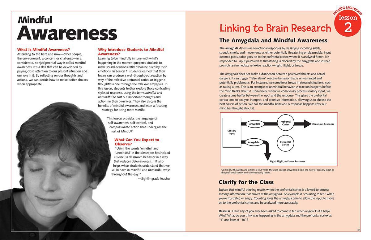 The MindUP Curriculum: Grades 6-8 image number 1